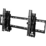 Crimson AV VW4600G3 Wall Mount for Video Wall - 75in Screen Support - 150 lb Load Capacity - Cold Rolled Steel - Black