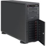 Supermicro SuperChassis 743AC-668B 4U CaseSupports Single/Dual Intel or AMD 7 Full Height Expansion Slots 8x 3.5in Hot