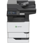 Lexmark MX720 MX722ade Laser Multifunction Printer-Monochrome-Copier/Fax/Scanner-70 ppm Mono Print-1200x1200 Print-Automatic Duplex Print-350000 Pages Monthly-650 sheets Input-Color Sca