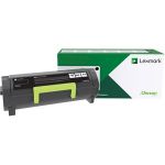 Lexmark Toner Cartridge - Black - Laser - High Yield - 6000 Pages - 1 Pack