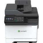 Lexmark CX522ade Laser Multifunction Printer - Color - Copier/Fax/Printer/Scanner - 35 ppm Mono/35 ppm Color Print - 2400 x 600 dpi Print - Automatic Duplex Print - 1200 dpi Optical Sca