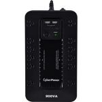 CyberPower ST900U Standby UPS 900VA/500W - Battery Backup - 120 V AC - 2 Minute Stand-by Time - Compact - 12 x NEMA 5-15R
