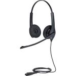 Jabra BIZ 1500 Headset - Quick Disconnect - Wired - Over-the-head - Binaural - Supra-aural - Noise Cancelling Microphone - TAA Compliant