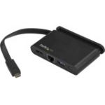 StarTech.com USB C Multiport Adapter with HDMI - 4K - Mac / Windows - 1xA + 1xC - 100W PD 3.0 (92W Laptop Charging - GbE - Wraparound Cable - USB C multiport adapter with HDMI turns you