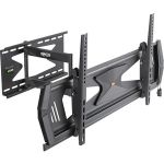 Tripp Lite Display TV Security Wall Mount Full- Motion Flat/Curved Screens 37-80in - 80in Screen Support - 88 lb Load Capacity - Black