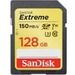 SanDisk Extreme 128 GB Class 10/UHS-I (U3) SDXC - 150 MB/s Read - 70 MB/s Write - Lifetime Warranty