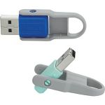 Verbatim 32GB Store 'n' Flip USB Flash Drive - 2pk - Blue  Mint - 32 GB - USB - Blue  Mint - 2Pack