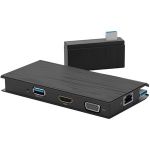 VisionTek VT100 Universal USB 3.0 Portable Dock - for Notebook/Tablet PC - USB 3.0 - 2 x USB Ports - 2 x USB 3.0 - Network (RJ-45) - HDMI - VGA - Wired
