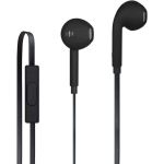 iStore Classic Fit Earbuds (Matte Black) - Matte Black - Mini-phone (3.5mm) - Wired - Earbud - 4.33 ft Cable