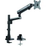 V7 DMPRO2TA-3N Desk Mount for Monitor Matte Black 1 Display Supported Up to 32in Screen Supported