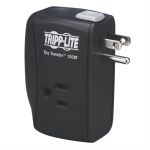 Tripp Lite Notebook Surge Protector Wallmount Direct Plug In 2 Outlet RJ45 - Receptacles: 2 x NEMA 5-15R - 1050J