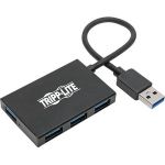 Tripp Lite USB 3.0 Hub SuperSpeed Slim 4 USB-A Ports 5Gbps Compact Aluminum - USB - External - 4 USB Port(s) - 4 USB 3.0 Port(s) - PC