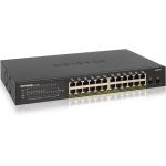 Netgear GS324TP-100NAS S350 Ethernet Switch 24 Ports Manageable 4 Layer Supported Modular Twitsted Pair Optical Fiber Rack-