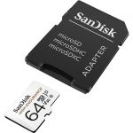 SanDisk High Endurance 64 GB Class 10/UHS-I (U3) microSDXC - 100 MB/s Read - 40 MB/s Write - 2 Year Warranty