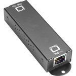 Black Box 10/100/1000BASE-T PoE+ Ethernet Repeater - 802.3at  1-Port - New - 10/100/1000Base-T