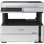Epson WorkForce ST-M3000 Monochrome Multifunction Supertank Printer. Cartridge Free MFP with ADF & Fax Inkjet copier/Fax/Printer/Scanner - 1200x2400 dpi Print - Automatic Duplex Print -