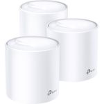 TP-Link DECO X60 (3-PACK) Whole-Home Mesh Wi-Fi System 3-Pack 801.11ac Wi-Fi 2.4GHz/5GHz MIMO 2x RJ45