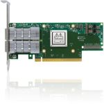 NVIDIA MCX653106A-HDAT-SP ConnectX-6 VPI Adapter Card HDR/200GbE - PCI Express 4.0 x16 - 2 Port(s) - Optical Fiber - QSFP56