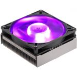 Cooler Master MAP-G2PN-126PC-R1 MasterAir G200P Low-Profile 2 Heat Pipe Cooler With 92mm RGB Fan 28dB(A) 35.5 CFM 4 pin PWM