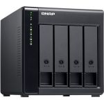 QNAP TL-D400S Drive Enclosure SATA/600 - Mini-SAS Host Interface Tower - 4 x HDD Supported - 4 x SSD Supported - 4 x Total Bay - 4 x 2.5in/3.5in Bay