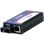 Advantech 10/100/1000Mbps Miniature Media Converter - 1 x Network (RJ-45) - 1 x SC Ports - DuplexSC Port - Multi-mode - Gigabit Ethernet - 10/100/1000Base-TX  1000Base-SX - 1804.46 ft -