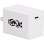 Tripp Lite by Eaton 60W Compact USB-C Wall Charger - GaN Technology USB-C Power Delivery 3.0 - 120 V AC  230 V AC Input - 5 V DC/3 A  9 V DC  15 V DC  20 V DC Output