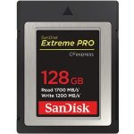 SanDisk Extreme PRO 128 GB CFexpress Card Type B - 1.66 GB/s Read - 1.17 GB/s Write - 8000x Memory Speed - Lifetime Warranty