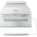 Epson PowerLite 725W Ultra Short Throw 3LCD Projector - 16:10 - 1280 x 800 - Front  Ceiling  Rear - 20000 Hour Normal ModeWXGA - 2 500000:1 - 4000 lm - HDMI - USB - Wireless LAN - 3 Yea