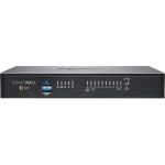 SonicWall TZ570P Network Security/Firewall Appliance - 10 Port - 10/100/1000Base-T - 5 Gigabit Ethernet - DES  3DES  MD5  SHA-1  AES (128-bit)  AES (192-bit)  AES (256-bit) - 10 x RJ-45