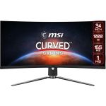 MSI Optix MPG ARTYMIS 343CQR 34 Inch Ultrawide 4K 1000R Curved Display Monitor with HDR400 21:9 - 34in Class - Vertical Alignment (VA) - 3440 x 1440 - 1.07 Billion Colors - FreeSync Pre