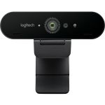 Logitech 960-001390 4K Pro Webcam HDR Noise Cancelling Microphone Auto Focus Wide 90deg Diagonal Field of View 5x Digital Zoom