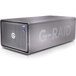 G-Technology G-RAID 2 Dual-drive Storage System - 2 x HDD Supported - 2 x HDD Installed - 36 TB Installed HDD Capacity - RAID Supported 0  1  JBOD - 2 x Total Bays - HDMI - 1 USB Port(s