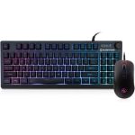 Kaliber Gaming KORONA KORE II Compact Keyboard Combo - USB Plunger Cable Keyboard - 89 Key - Black - USB Cable Mouse - Optical - 6200 dpi - 7 Button - Compatible with Notebook (PC) - 1