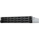 Synology RX1222SAS Drive Enclosure Serial Attached SCSI (SAS)  SATA - SAS Host Interface - 2U Rack-mountable - Hot Swappable Bays - 12 x HDD Supported - 192 TB Total HDD Capacity Suppor