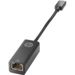 HP USB-C to RJ45 Adapter G2 (4Z527AA) - USB Type C - 128 MB/s Data Transfer Rate - 1 Port(s) - 1 - Twisted Pair - 1000Base-T - Portable