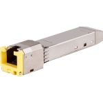 Aruba 10GBase-T SFP+ RJ45 30m Cat6A Transceiver - For Data Networking - 1 x RJ-45 10GBase-T Network LAN - Twisted Pair10 Gigabit Ethernet - 10GBase-T - Plug-in Module