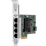 HPE Broadcom BCM5719 Ethernet 1Gb 4-port Base-T Adapter for HPE - PCI Express 2.0 - 128 MB/s Data Transfer Rate - 4 Port(s) - 4 - Twisted Pair - 1000Base-T - Plug-in Card