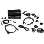 Black Box KVX Series Dual-Head HDMI KVM Fiber Extenders (KVXLCHF-200) - 1 Computer(s) - 1 Local User(s) - 98425.20 ft Range - 4K - 3840 x 2160 Maximum Video Resolution - 5 x USB - 6 x H