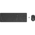 HP 150 Wired Mouse and Keyboard - USB Type A Plunger Cable Keyboard - Black - USB Type A Cable Mouse - Optical - 1600 dpi - 3 Button - Black - Compatible with PC  Mac