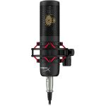 HyperX ProCast Condenser Microphone - Black - Cardioid - Shock Mount  Boom Mountable  Stand Mountable - 3-Pin XLR