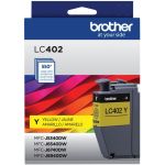 Brother LC402YS Original Inkjet Ink Cartridge - Yellow Pack - 550 Pages
