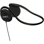 Maxell Stereo Neckbands - Stereo - Black - Mini-phone (3.5mm) - Wired - 32 Ohm - 16 Hz 24 kHz - Nickel Plated Connector - Behind-the-neck - Binaural - Ear-cup