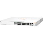 Aruba Instant On 1930 24G Class4 PoE 4SFP/SFP+ 370W Switch - 24 Ports - Manageable - Gigabit Ethernet  10 Gigabit Ethernet - 10/100/1000Base-T  10GBase-X - 4 Layer Supported - Modular -