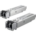 Ubiquiti UACC-OM-MM-1G-D-2 1 Gbps Multi-Mode Optical Module Up To 1.25 Gbps Over 550 Meters 2 Pack