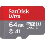 SanDisk Ultra 64 GB Class 10/UHS-I (U1) microSDXC - 140 MB/s Read - 104 MB/s Write - 10 Year Warranty - Lifetime Warranty