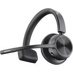 Poly Voyager 4310 USB-C Headset - Siri  Google Assistant - Mono - USB Type A  USB Type C - Wired/Wireless - Bluetooth - 164 ft - 20 Hz - 20 kHz - On-ear - Monaural - Ear-cup - 4.92 ft C