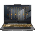TUF Gaming F15 FX506 FX506HC-RS51 15.6in Gaming Notebook - Full HD - 1920 x 1080 - Intel Core i5 11th Gen i5-11400H Hexa-core (6 Core) 2.70 GHz - 8 GB Total RAM - 512 GB SSD - Graphite