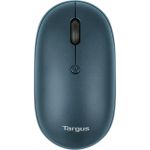 Targus Compact Multi-Device Antimicrobial Wireless Mouse - Wireless - Bluetooth - 2.40 GHz - Blue - 3 Button(s) - Symmetrical
