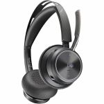 Poly Voyager Focus 2-M Microsoft Teams Certified USB-A Headset - Siri  Google Assistant - Stereo - USB Type A - Wired/Wireless - Bluetooth - 164 ft - 20 Hz - 20 kHz - On-ear  Over-the-h