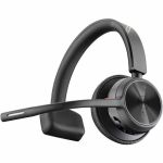 Poly Voyager 4310 USB-C Headset with Charge Stand - Siri  Google Assistant - Mono - Wireless - Bluetooth - 298.6 ft - 20 Hz - 20 kHz - Over-the-head  On-ear - Monaural - Ear-cup - Elect